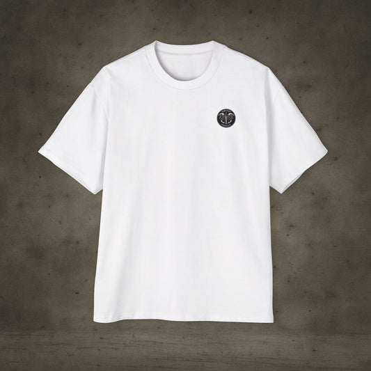 Cemetery Syndicate Tee — Raven Emblem Oversized T-Shirt