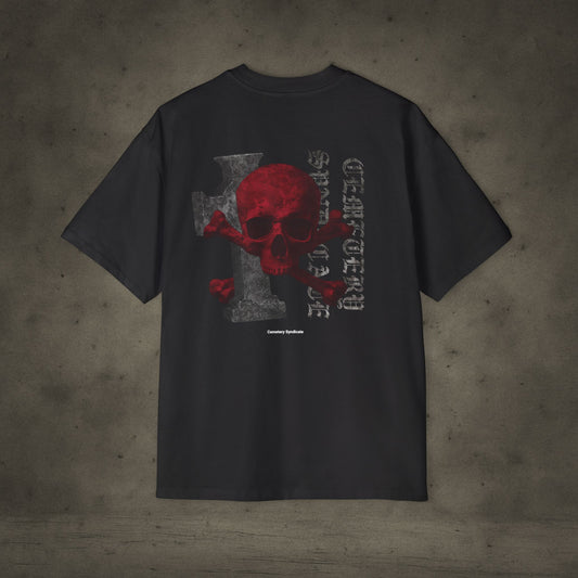 Heavy Oversized Tshirt - Cemetery Syndicate